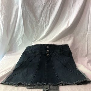 NWT VERSACE denim skirt. Girls 16 or Ladies sz 0